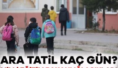 Milli Eğitim Bakanlığı, öğrencilere müjdeli haberi duyurdu. Okullar tam 9