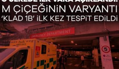 İngiltere Sağlık Güvenliği Ajansı (UKHSA), M çiçeği(Mpox) virüsünün bir varyantı