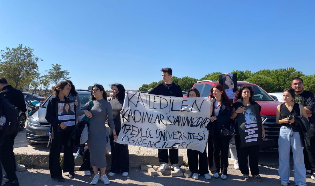 Bandırma Onyedi Eylül Üniversitesi Öğrencilerinden Kadın Cinayetlerine Protesto Eylemi Bandırma Onyedi Eylül Üniversitesi öğrencileri, son günlerde artan kadın cinayetlerini