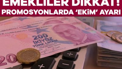 Bankalar, Ekim ayı itibarıyla emekli promosyon tutarlarını güncelledi ve promosyon