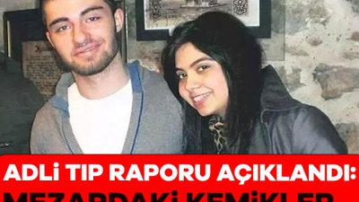 Münevver Karabulut'un katili Cem Garipoğlu'nun açılan mezarından alınan kemik örnekleri