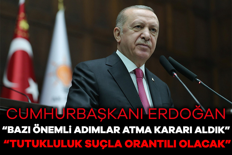 Cumhurbaşkanı Erdoğan, partisinin grup toplantısında "Onlarca suç kaydı olan kriminal