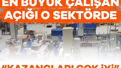 Pek çok sektörde eleman açığı almış başını gitmiş durumda. Sektördeki