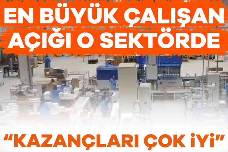 Pek çok sektörde eleman açığı almış başını gitmiş durumda. Sektördeki
