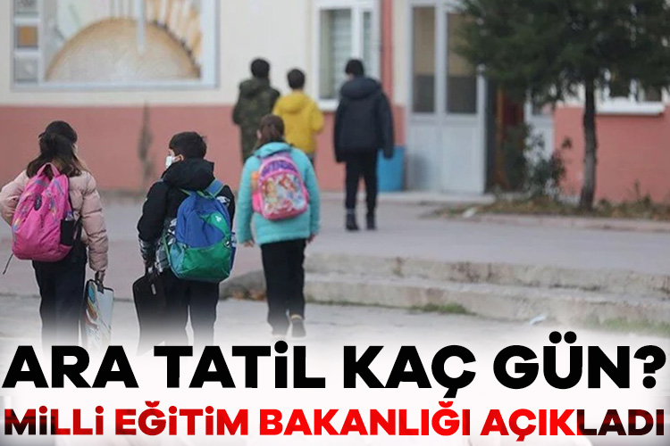 Milli Eğitim Bakanlığı, öğrencilere müjdeli haberi duyurdu. Okullar tam 9