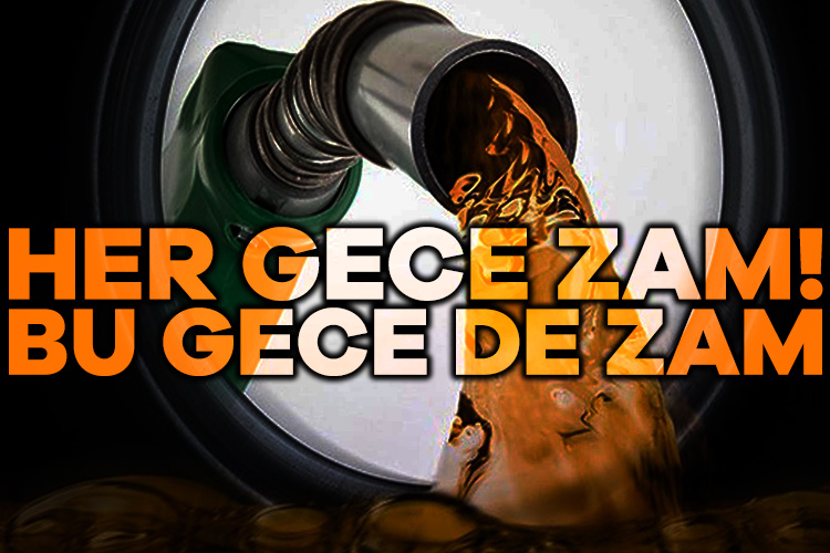 Benzinin litresine 76 kuruş zam geldi. Zamlı fiyatlar pompaya yansıdı.
