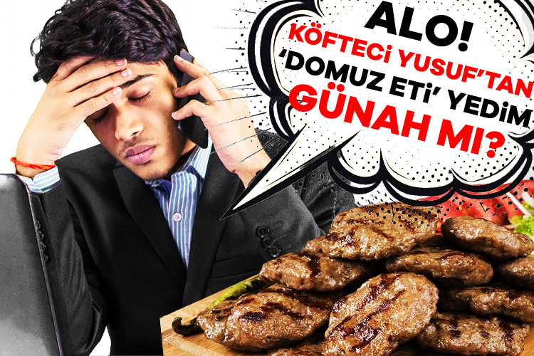 "Bilmeden domuz eti yemek günah mı?" sorusunu soran vatandaşlar Diyanet'in