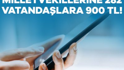 Bir GSM operatörünün milletvekillerine özel sunduğu paket dikkat çekti. Aynı