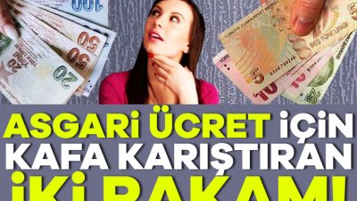Asgari ücrete en az yıl sonu enflasyonda zam beklenirken ortaya