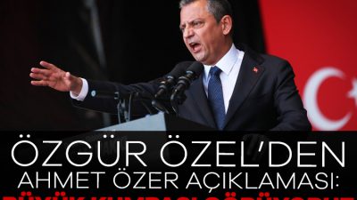 CHP Genel Başkanı Özgür Özel'den Esenyurt Belediye Başkanı Ahmet Özer'in