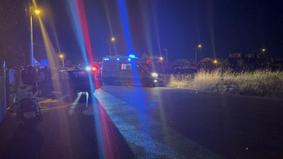 Balıkesir’in Gönen ilçesi Kurtuluş Mahallesi’nde meydana gelen motosiklet kazasında, 1