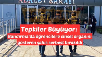 Taciz olayını gerçekleştiren M.Ü. (47) olarak tespit edilen zanlı, cinsel