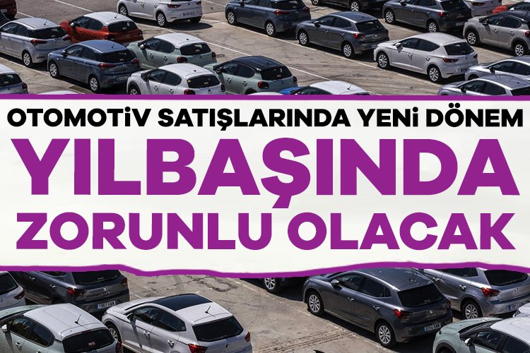 Doğrulanmış ilan uygulaması otomotivde de başlıyor Ticaret Bakan Yardımcısı Mahmut Gürcan, doğrulanmış ilan uygulamasının yıl başında