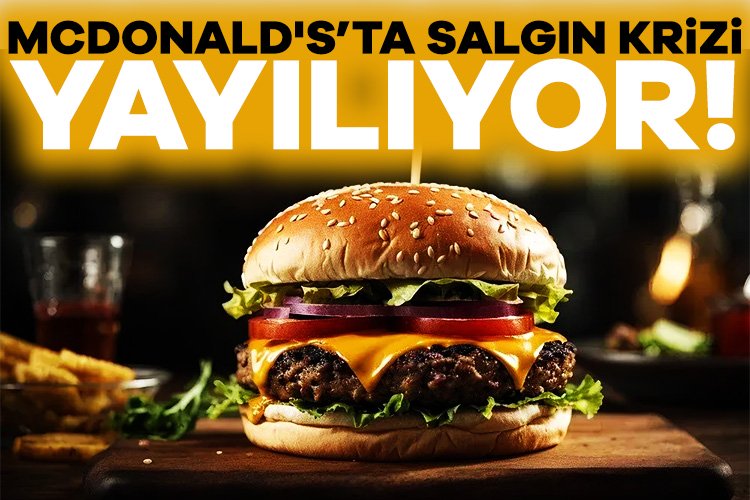 McDonald’s’ta E. Coli salgını 13 eyalete yayıldı ABD'de McDonald's'ın Quarter Pounder burgerleriyle bağlantılı şiddetli bir E. coli