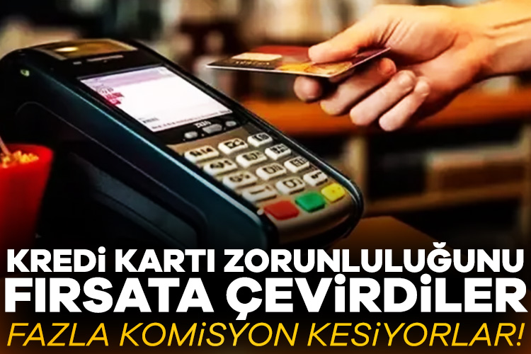 Alışverişlerde kart kullanımı zorunluluğunu fırsata çevirdiler Kayıt dışılığı engellemeye yönelik olarak getirilen "7 bin TL üzerindeki