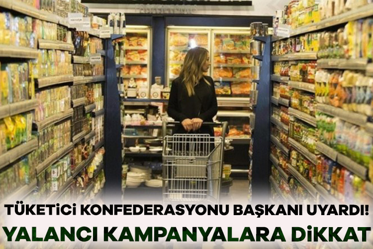 Tüketici Konfederasyonu Başkanı Aydın Ağaoğlu uyardı: Yalancı kampanyalara dikkat Tüketici Konfederasyonu (TÜKONFED) Başkanı Aydın Ağaoğlu, özellikle gıda ürünlerinde gramajlar