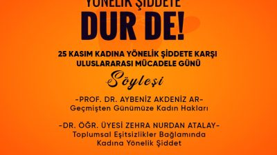 Bandırma Belediyesi olarak şiddetin tam karşısında, eşit, adil, özgür yarınlar