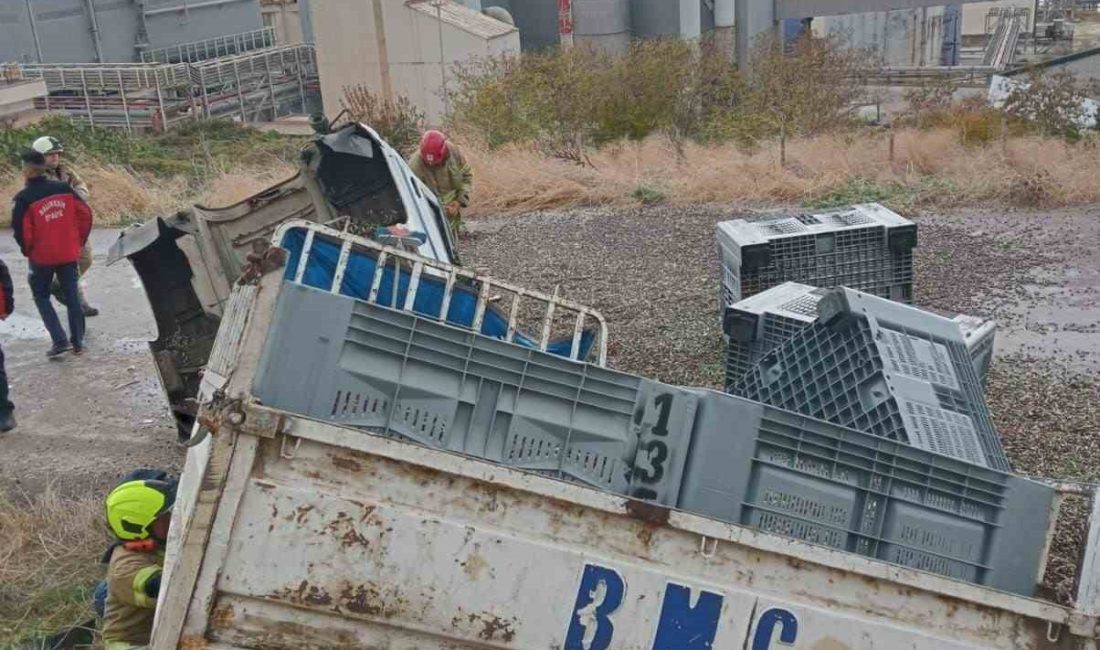 Balıkesir’in Bandırma ilçesinde, Bandırma’dan Erdek istikametine seyir halinde olan, M.H.