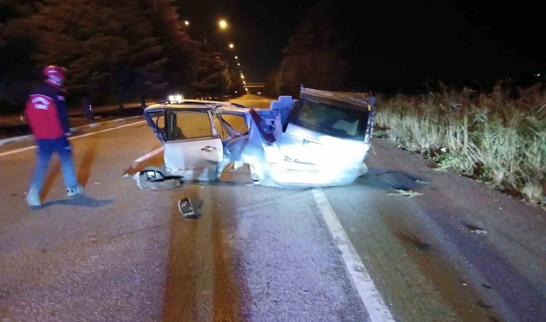 Balıkesir’in Altıeylül ilçesi çevre yolunda sabaha karşı meydana gelen trafik