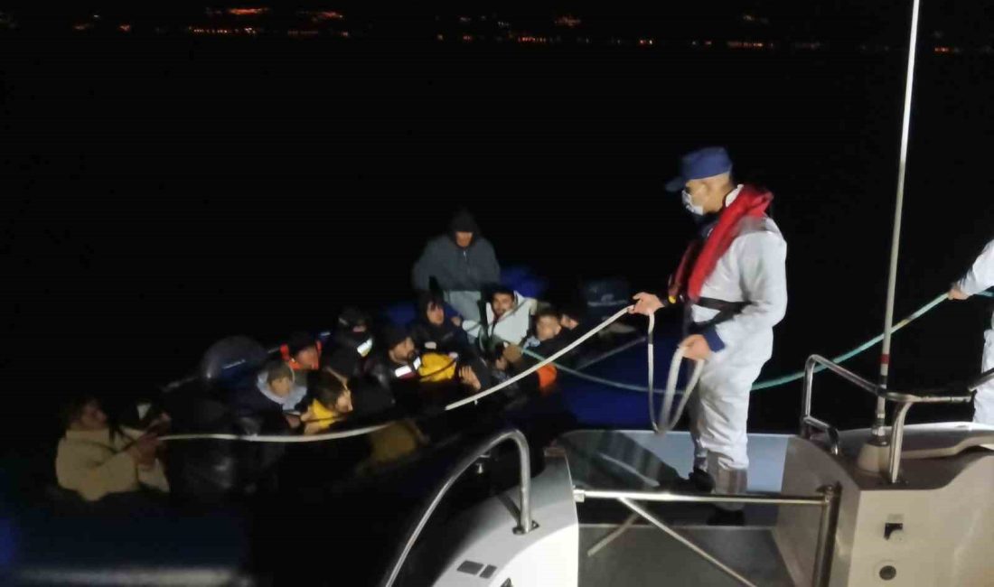 Balıkesir’in Ayvalık ilçesinde yasa dışı yollara Yunanistan’ın Midilli Adası’na (Lesvos)
