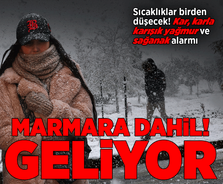 Meteoroloji tüm yurt için hava durumu raporunu güncelledi. Bu Pazar