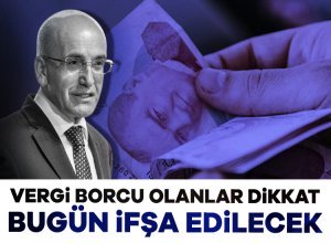 Hazine ve Maliye Bakanı Mehmet Şimşek, devlete kesinleşen vergi borcu