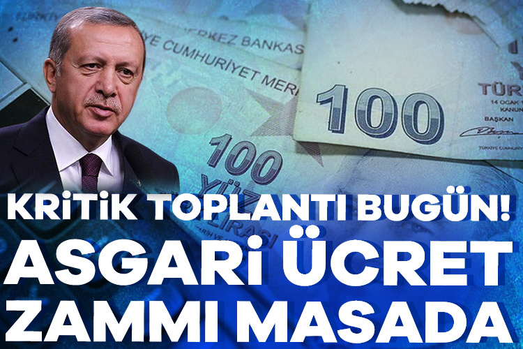 Asgari ücret zammı için Beştepe kritik bir toplantıya ev sahipliği