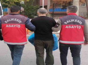 Balıkesir’de 7 ay önce işlediği yağma ve kasten öldürme suçlarında