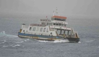 Son günlerde etkili olan kötü hava şartları, deniz ulaşımını da