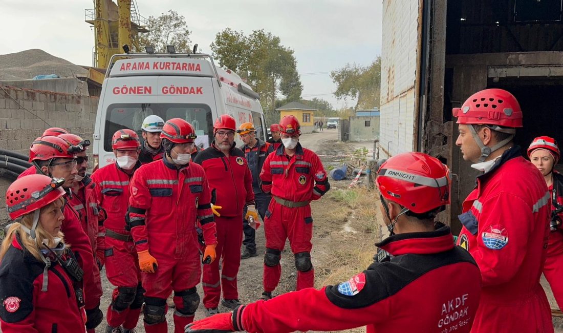Balıkesir'in Gönen ilçesinde faaliyet gösteren Gönen Doğal Afetler Arama ve