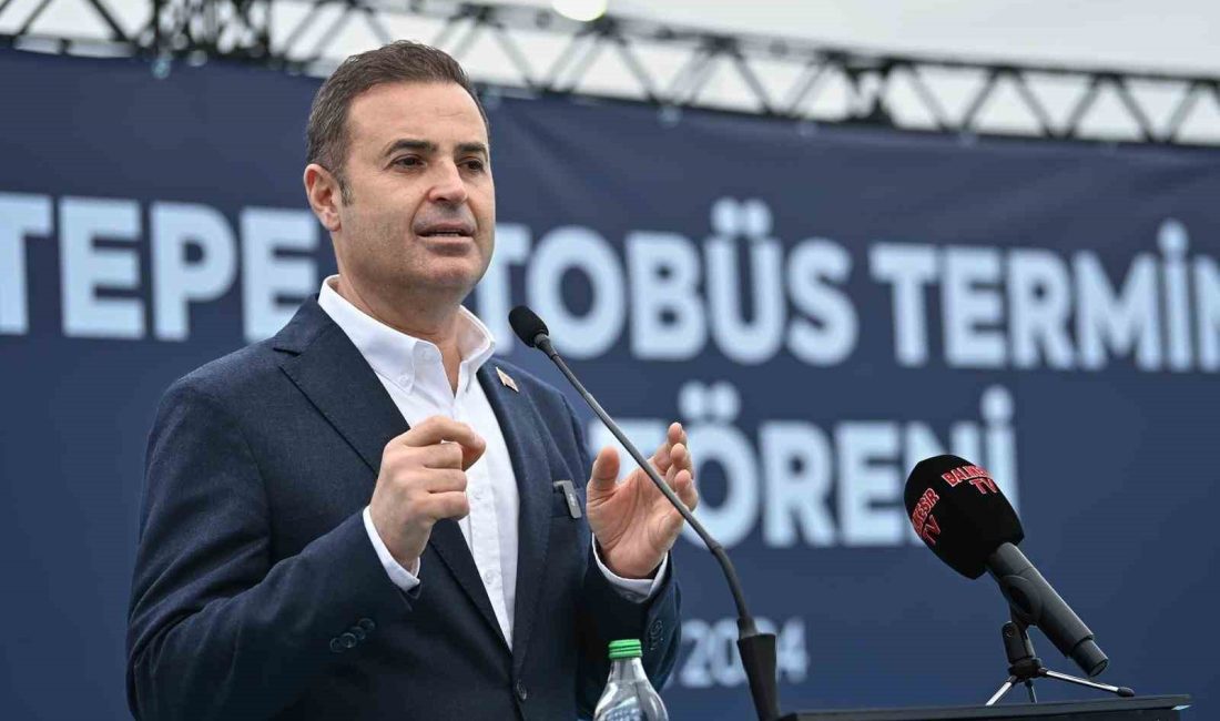 Balıkesir Büyükşehir Belediyesi Savaştepe’de yeni otobüs terminalini hizmete açtı. Yılda