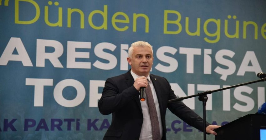 İçişleri Bakanı Ali Yerlikaya, AK Parti Karesi İlçe Başkanlığının kongresine