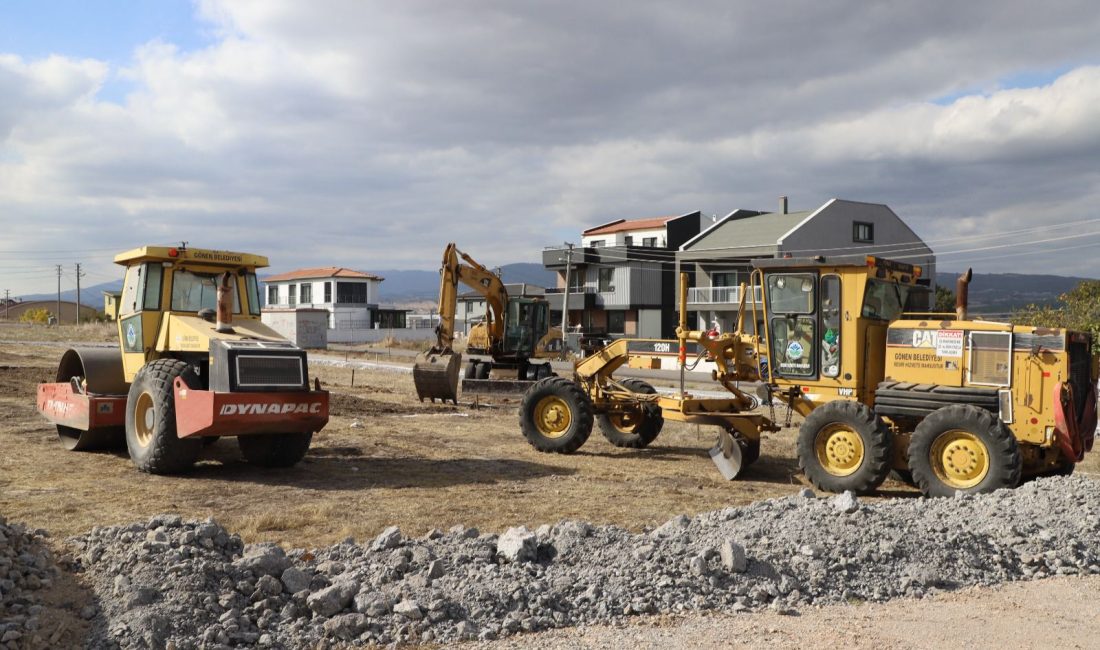 Gönen’de 100. Yıl Mahallesi’ne Yeni Park Projesi Hayata Geçiyor Gönen Belediyesi, Balıkesir Büyükşehir Belediyesi iş birliğiyle, 100. Yıl Mahallesi’nde