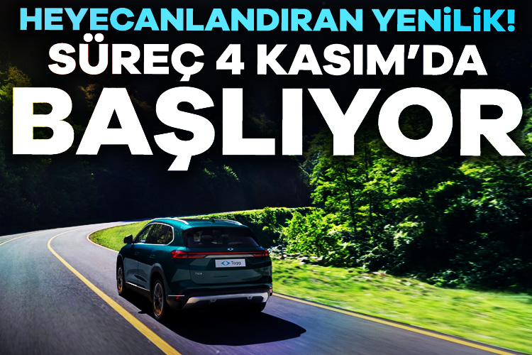Togg'a olan ilgi her geçen gün artıyor. Togg'un sosyal medya