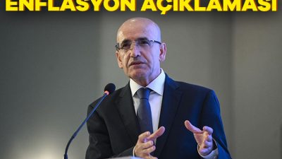 Hazine ve Maliye Bakanı Mehmet Şimşek, "Ekimde yıllık enflasyon mayısa