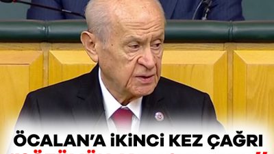 MHP Genel Başkanı Devlet Bahçeli, geçen haftalarda PKK'nın elebaşı terörist