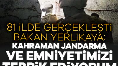 Türkiye genelinde yürütülen MERCEK-27 operasyonlarında ruhsatsız silah taşıyanlara ve silah
