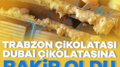 Trabzon'da 4 kız kardeşin fındık ezmeli Trabzon çikolatası, son günlerde