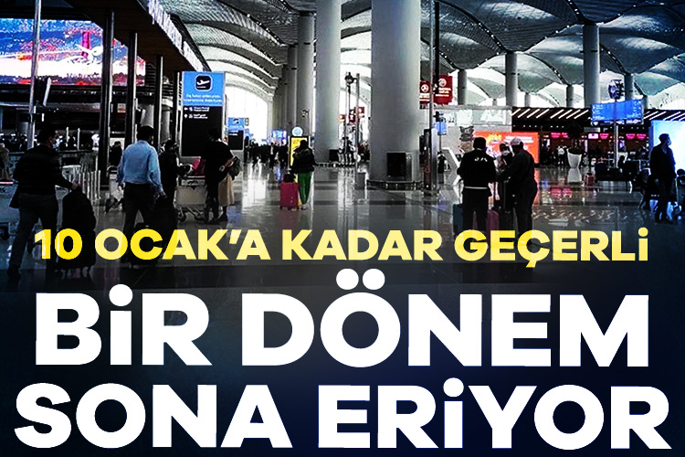 Yurt dışına çıkacak olan herkesi ilgilendiren bir gelişme yaşandı. Buna