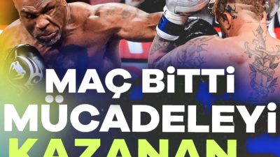 Dünya eski ağır siklet boks şampiyonu Mike Tyson, ile Youtuber