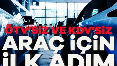 TBMM'ye 25 yaşından büyük aracı olanlara hurda teşviki olarak ÖTV'siz