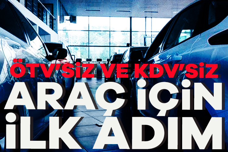 TBMM'ye 25 yaşından büyük aracı olanlara hurda teşviki olarak ÖTV'siz