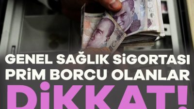 Borcu olanlar ödemeleri için tebligatlar yapılmaya başlanmış, maddi gücü olmayan