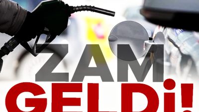 Gece yarısından itibaren litre başına 1 lira 25 kuruş zamlanan