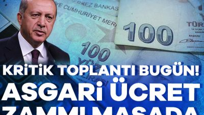 Asgari ücret zammı için Beştepe kritik bir toplantıya ev sahipliği