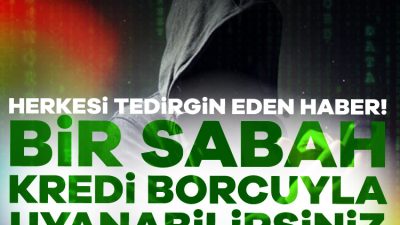 İnternetteki kişisel veri satışı herkesi tedirgin etti. Bir sabah uyandığınızda