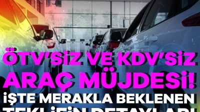 Araç alacaklar için müjdeli haber geldi. Türkiye Büyük Millet Meclisi'ne