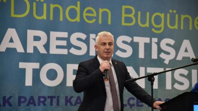 İçişleri Bakanı Ali Yerlikaya, AK Parti Karesi İlçe Başkanlığının kongresine