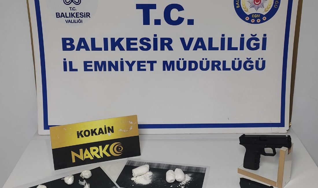 Balıkesir'in Ayvalık ilçesinin dünyaca ünlü turizm merkezi Cunda Adası'nda kokain