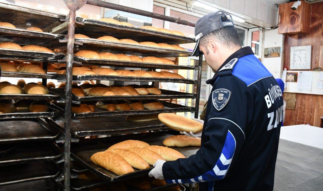 Halk sağlığı için sürekli denetimler gerçekleştiren Balıkesir Büyükşehir Belediyesi Zabıta